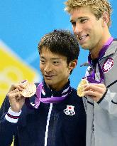 Irie wins bronze in Olympic men's 100m backstroke