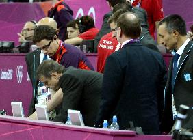 Japan men take silver in gymnastics