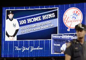 Ichiro hits 100th MLB career homer