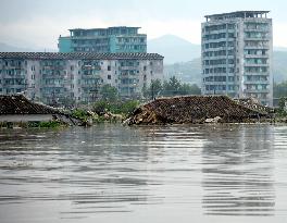 Flooding in N. Korea