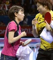 Ishikawa to play for bronze after semifinal defeat in table tennis