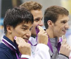 Matsuda wins bronze in men's 200m butterfly