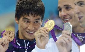 Matsuda wins bronze in men's 200m butterfly