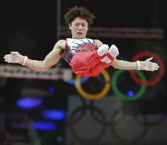 Japan's Uchimura wins gold in men's gymnastics all-around