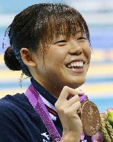 Japan's Hoshi wins bronze in women's 200m butterfly