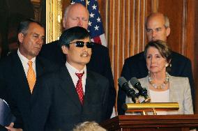 Chinese activist Cheng at U.S. Congress