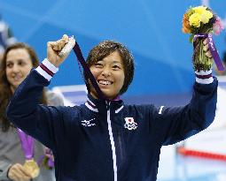Suzuki wins silver in women's 200m breaststroke