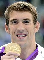 Phelps wins gold in Olympic men's 200m individual medley