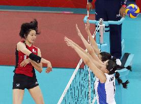 Japan women fall to Russia in volleyball