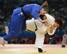 Sugimoto wins silver in Olympic women's over 78-kg judo