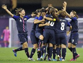 Nadeshiko Japan reach Olympic semis