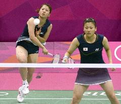 Japan pair takes silver in women's doubles badminton