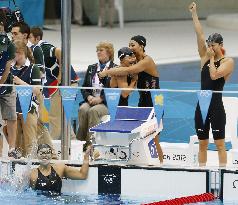 Japan wins bronze in women's 4x100m medley relay