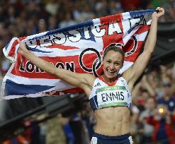 Ennis wins gold in heptathlon