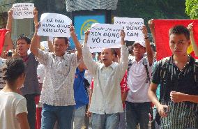 Anti-China demonstration in Vietnam