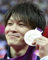 Uchimura takes silver in men's floor exercise