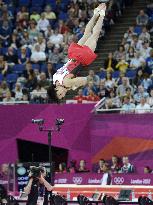 Uchimura takes silver in men's floor exercise