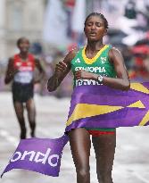 Ethiopia's Gelana wins women's marathon in London Olympics