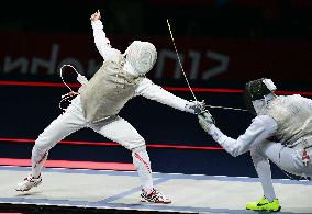 Japan gets men's team foil silver in fencing