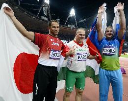 Murofushi wins bronze in Olympic hammer throw