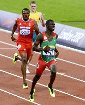 Grenada's James wins gold in men's 400 meters