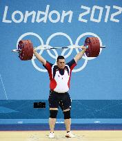 Ota places 13th in men's over 105-kg weightlifting