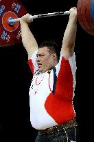 Ota places 13th in men's over 105-kg weightlifting