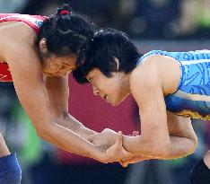 Obara wins gold in women's 48-kg wrestling