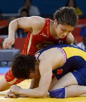 Icho wins gold in women's 63-kg wrestling