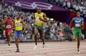 Jamaica's Bolt onto men's 200-meter final