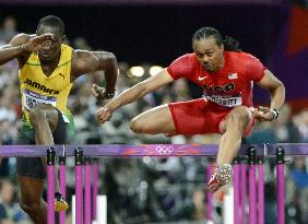 Merritt wins gold in Olympic men's 110m hurdles