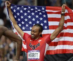 Merritt wins gold in Olympic men's 110m hurdles