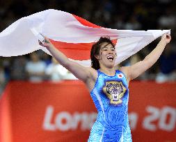 Yoshida snatches 3rd Olympic title in women's wrestling