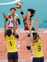 Japan humbled by Brazil in women's volleyball semis