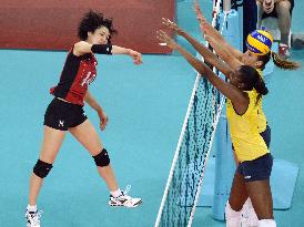 Japan humbled by Brazil in women's volleyball semis