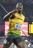 Bolt wins men's 200 meters