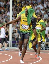 Bolt wins men's 200 meters