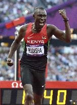 Rudisha wins men's 800 meters