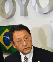 Toyota chief in Brazil