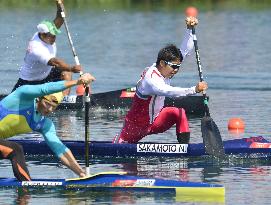 Sakamoto moves to men's canoe single final