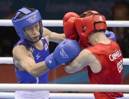 Shimizu bronze in Olympic bantam boxing