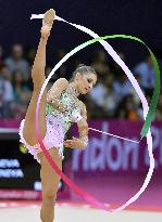 Kanaeva advances to rhythmic gymnastics all-around final