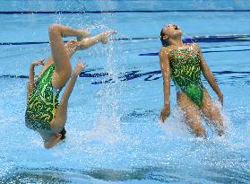 Japan finishes 5th in synchronized swimming, ends medal streak