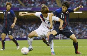 No medal for Japan men's soccer team after losing to S. Korea