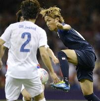 No medal for Japan men's soccer team after losing to S. Korea