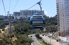 ISRAEL-HAIFA-CABLE CAR