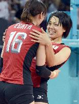Japan whips S. Korea to win women's volleyball bronze