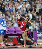 Dean finishes 10th in men's javelin throw final