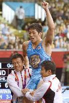 Yonemitsu wins 66 kg freestyle wrestling