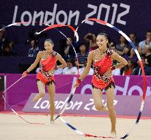 Japan 7th in rhythmic gymnastics team final, Russia gold